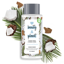 Mini Acondicionador Agua de Coco y Flor de Mimosa Love Beauty & Planet en DisfrutaBox Mini Acondicionador Agua de Coco y Flor de Mimosa Love Beauty & Planet en DisfrutaBox