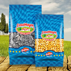 Maíz crudo para palomitas y pipas con sal Casamayor en DisfrutaBox El Jardín de las Delicias Maíz crudo para palomitas y pipas con sal Casamayor