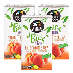 DisfrutaBox Efecto Mariposa TrueFoods Minibrik Melocotón y Uva Bio DisfrutaBox Efecto Mariposa TrueFoods Minibrik Melocotón y Uva Bio