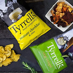 Tyrrell´s de Taste of America en DisfrutaBox el Jardín de las Delicias Tyrrell´s de Taste of America