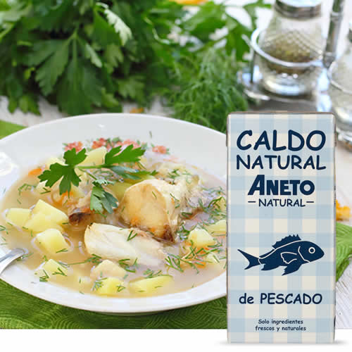 Caldo Natural de Pescado Aneto en DisfrutaBox El Placer es Nuestro Caldo Natural de Pescado Aneto en DisfrutaBox El Placer es Nuestro