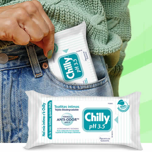 Chilly Toallitas de Higiene Íntima pH 3,5 en DisfrutaBox Cool World Chilly Toallitas de Higiene Íntima pH 3,5 en DisfrutaBox Cool World