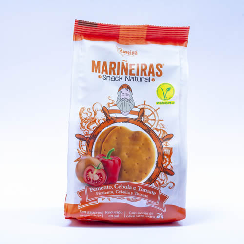 Mariñeiras con Pimiento, Cebolla y Tomate Daveiga en DisfrutaBox Dont Worry Beach Happy Mariñeiras con Pimiento, Cebolla y Tomate Daveiga en DisfrutaBox Dont Worry Beach Happy