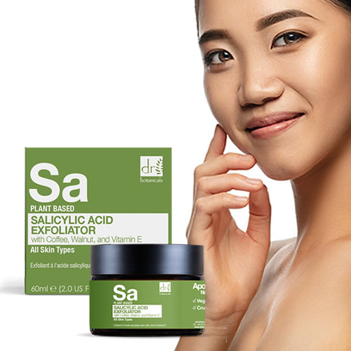 Exfoliante de Ácido Salicílico con Café, Nuez y Vitamina E dr.botanicals en DisfrutaBox Un lugar llamado Hogar Exfoliante de Ácido Salicílico con Café, Nuez y Vitamina E dr.botanicals en DisfrutaBox Un lugar llamado Hogar
