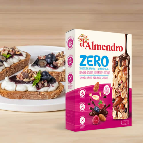 Barritas Zero Frutos Rojos El Almendro en DisfrutaBox Dale al PLAY Barritas Zero Frutos Rojos El Almendro en DisfrutaBox Dale al PLAY