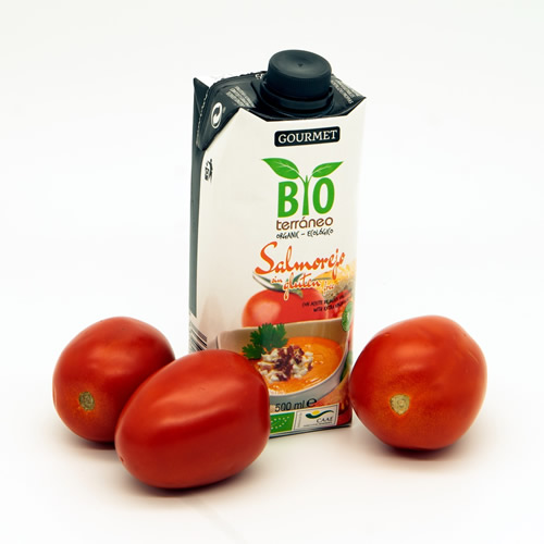 Salmorejo ecológico y SIN GLUTEN Bioterráneo El Camaleón Verde en DisfrutaBox El Placer es Nuestro Salmorejo ecológico y SIN GLUTEN Bioterráneo El Camaleón Verde en DisfrutaBox El Placer es Nuestro