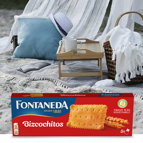 Bizcochito Fontaneda en DisfrutaBox Universo Diverso Finas barquillo chocolate negro Fontaneda en DisfrutaBox Origen