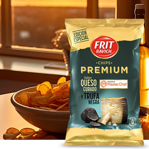 Chips Premium Queso Curado y Trufa MasterChef Frit Ravich en DisfrutaBox El Placer es Nuestro Chips Premium Queso Curado y Trufa MasterChef Frit Ravich en DisfrutaBox El Placer es Nuestro