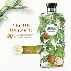 Herbal Essences Champú de Leche de Coco en DisfrutaBox Un Mundo Feliz Herbal Essences Champú de Leche de Coco en DisfrutaBox Un Mundo Feliz