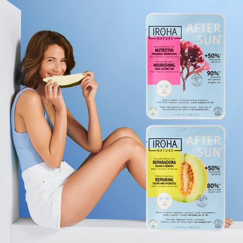Iroha Nature Mascarillas After Sun en DisfrutaBox Dont Worry Beach Happy Iroha Nature Mascarillas After Sun en DisfrutaBox Dont Worry Beach Happy