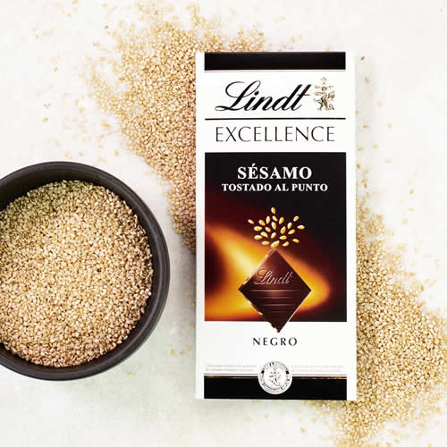 Lindt Excellence Sésamo en DisfrutaBox De todo un poco Lindt Excellence Sésamo en DisfrutaBox De todo un poco