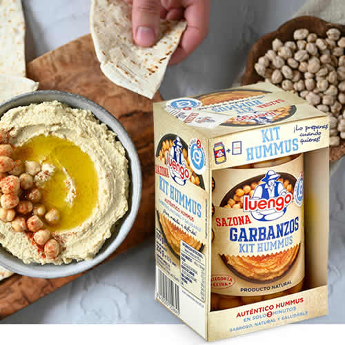 Kit Hummus Luengo Sazona Legumbres Luengo en DisfrutaBox All YOu Need is Love Kit Hummus Luengo Sazona Legumbres Luengo en DisfrutaBox All YOu Need is Love