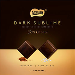 Bombones de chocolate Negro Nestlé Dark Sublime en DisfrutaBox Exquisiteces Bombones de chocolate Negro Nestlé Dark Sublime en DisfrutaBox Exquisiteces