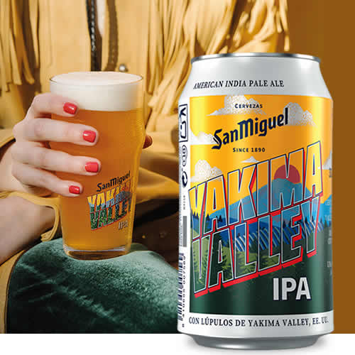 Yakima Valley IPA de San Miguel en DisfrutaBox Primavera Cool