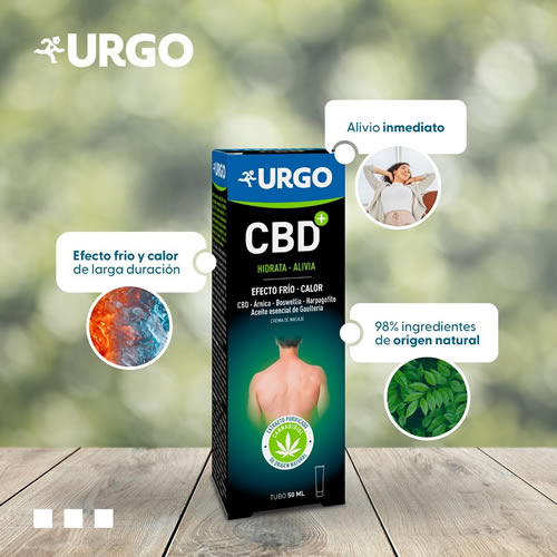 Urgo CBD+ Crema de masaje en DisfrutaBox Dale al PLAY