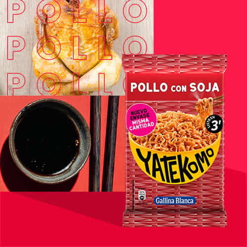 YATEKOMO Pollo con Soja en DisfrutaBox Yesterday